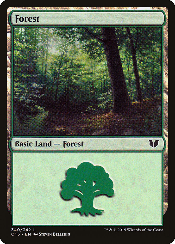 Forest (340) [Commander 2015] | Grognard Games