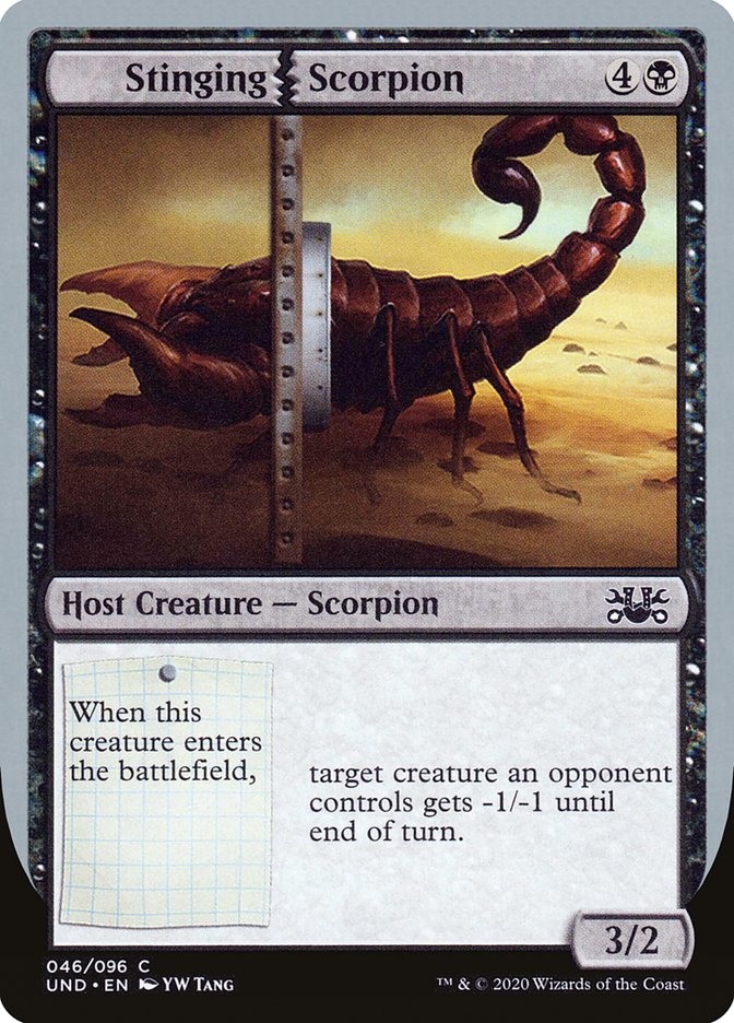 Stinging Scorpion [Unsanctioned] | Grognard Games