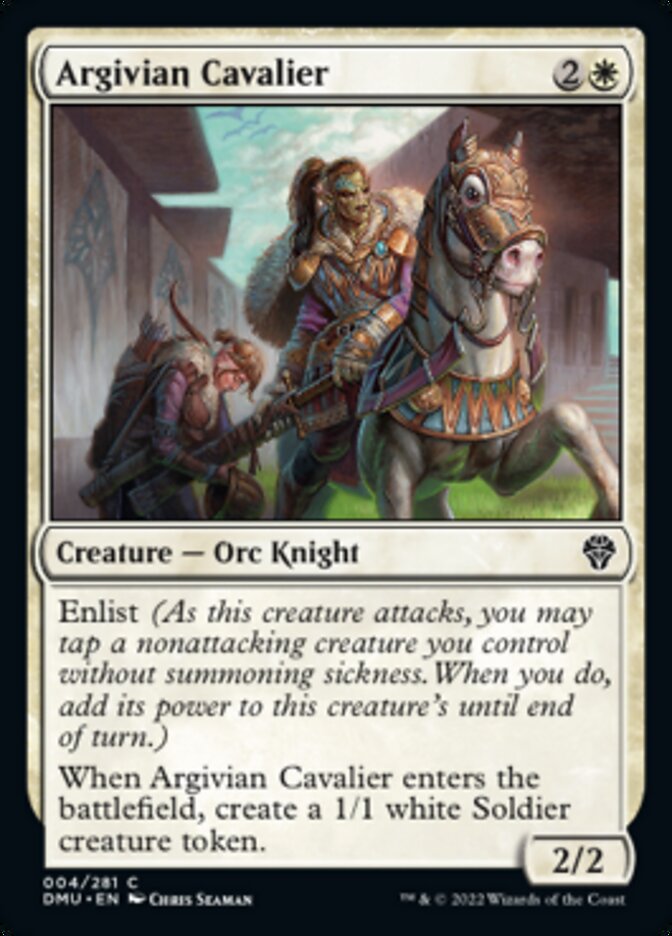 Argivian Cavalier [Dominaria United] | Grognard Games