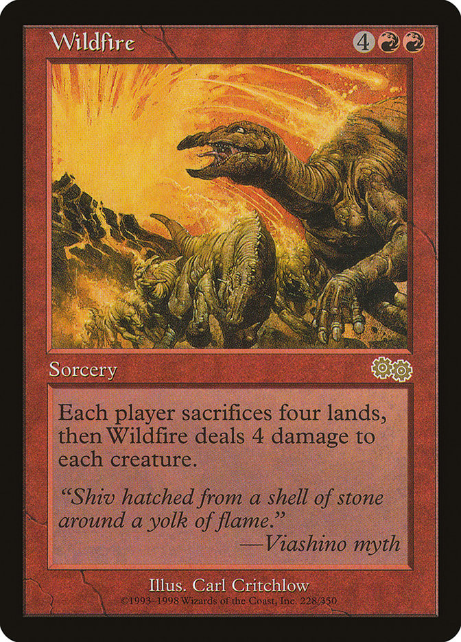 Wildfire [Urza's Saga] | Grognard Games