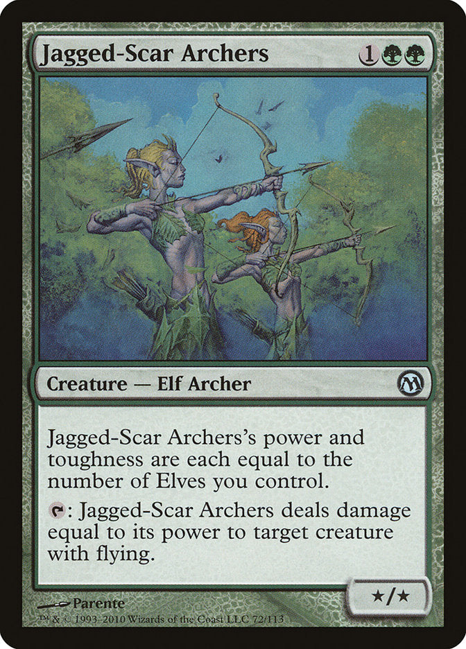 Jagged-Scar Archers [Duels of the Planeswalkers] | Grognard Games