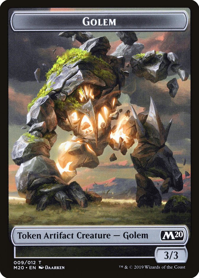 Golem [Core Set 2020 Tokens] | Grognard Games