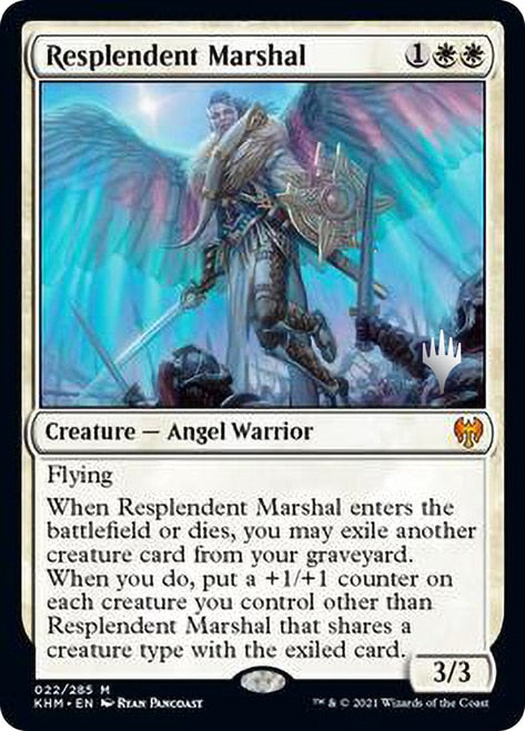 Resplendent Marshal [Kaldheim Promos] | Grognard Games