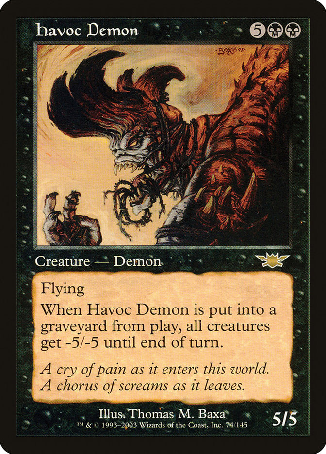 Havoc Demon [Legions] | Grognard Games