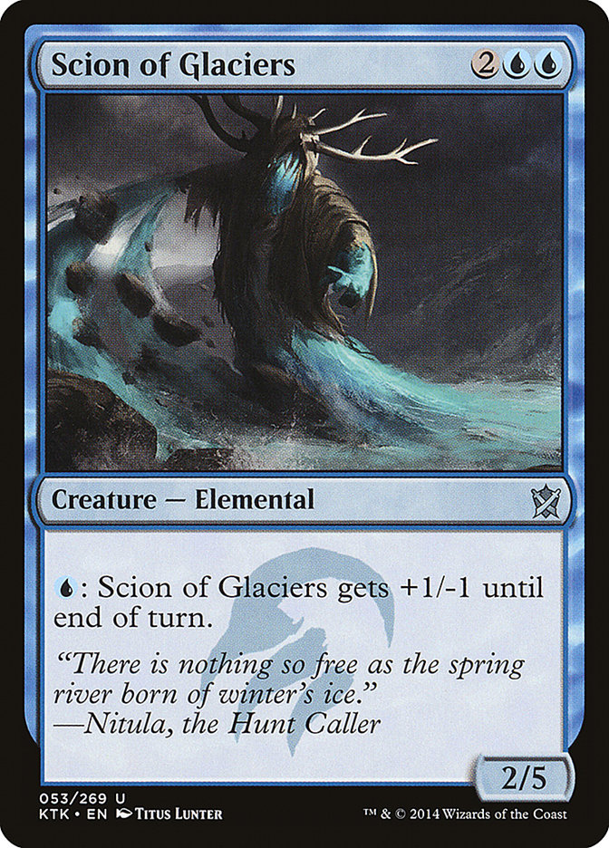 Scion of Glaciers [Khans of Tarkir] | Grognard Games