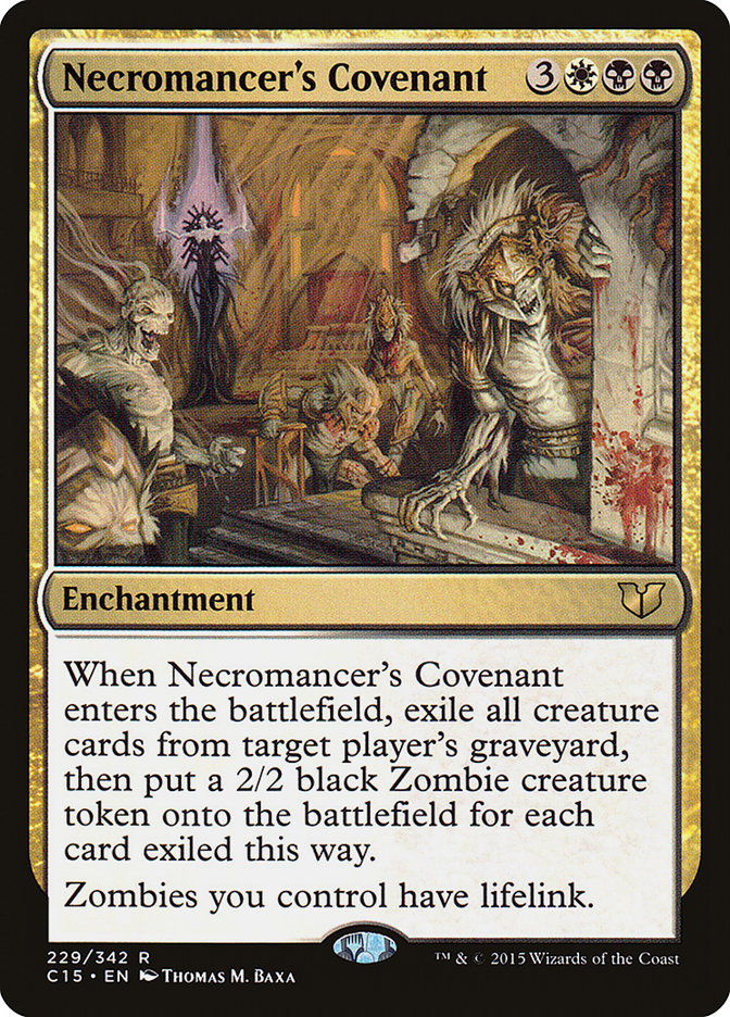 Necromancer's Covenant [Commander 2015] | Grognard Games