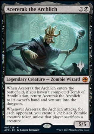Acererak the Archlich (Promo Pack) [Dungeons & Dragons: Adventures in the Forgotten Realms Promos] | Grognard Games