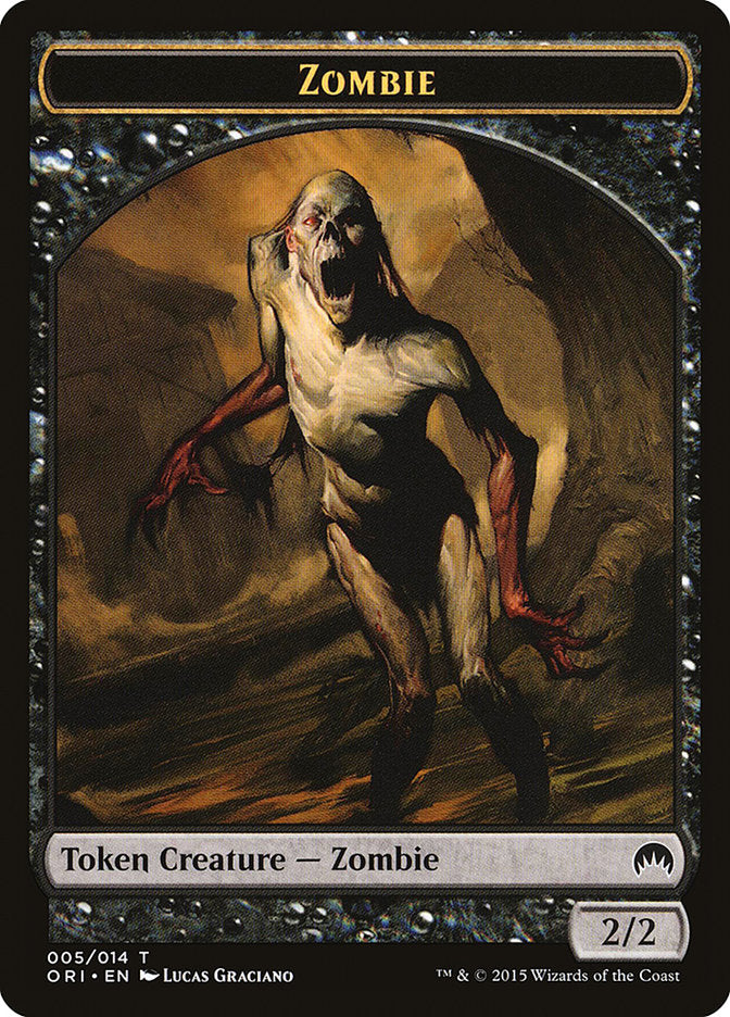 Zombie [Magic Origins Tokens] | Grognard Games