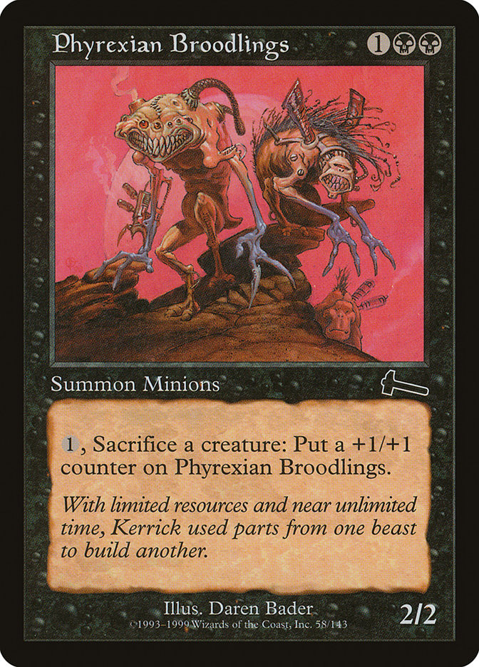 Phyrexian Broodlings [Urza's Legacy] | Grognard Games