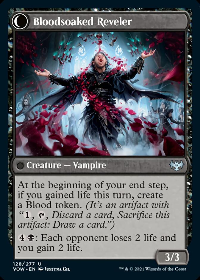 Restless Bloodseeker // Bloodsoaked Reveler [Innistrad: Crimson Vow] | Grognard Games