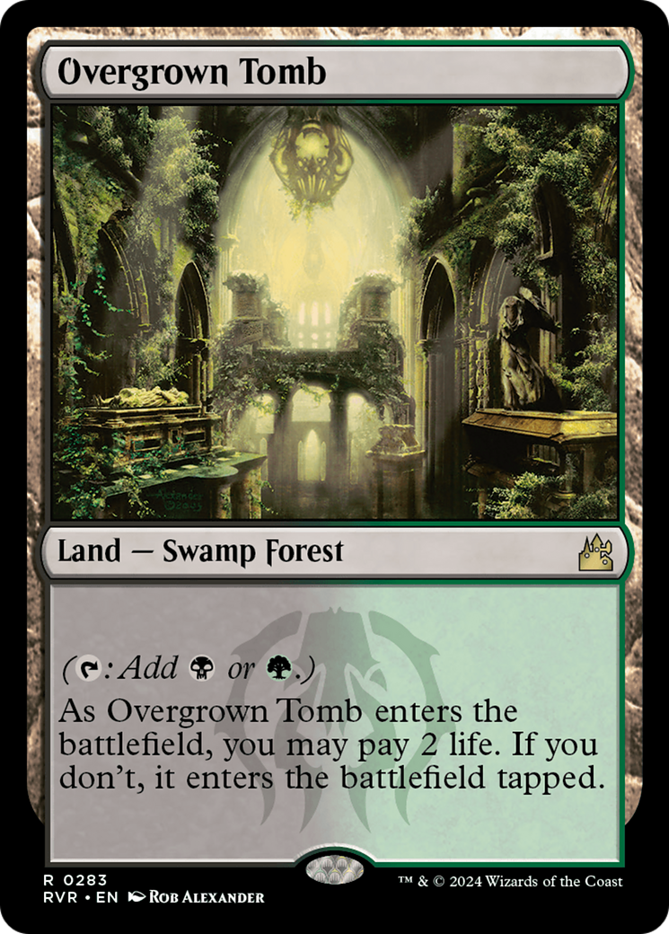 Overgrown Tomb [Ravnica Remastered] | Grognard Games