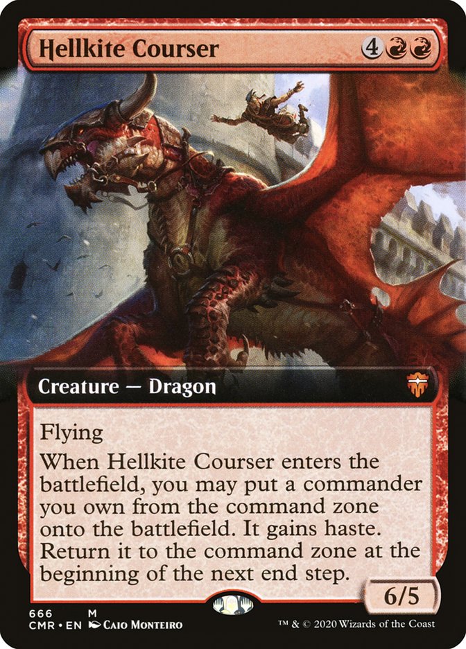 Hellkite Courser (Extended) [Commander Legends] | Grognard Games