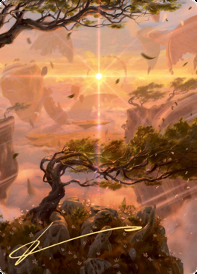 Windswept Heath Art Card (Gold-Stamped Signature) [Zendikar Rising Art Series] | Grognard Games