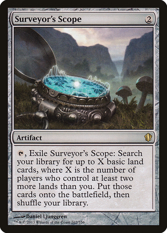 Surveyor's Scope [Commander 2013] | Grognard Games