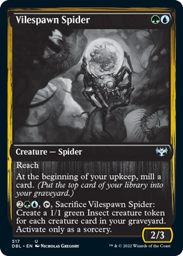 Vilespawn Spider [Innistrad: Double Feature] | Grognard Games