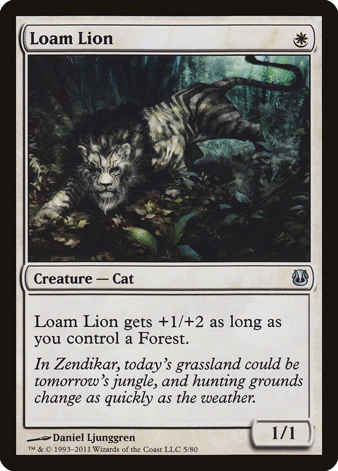 Loam Lion [Duel Decks: Ajani vs. Nicol Bolas] | Grognard Games