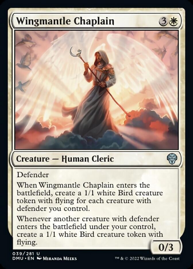 Wingmantle Chaplain [Dominaria United] | Grognard Games