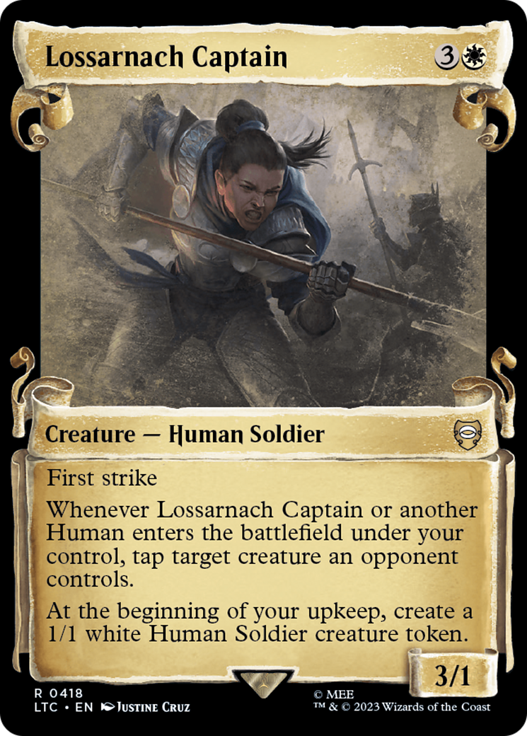 Lossarnach Captain [The Lord of the Rings: Tales of Middle-Earth Commander Showcase Scrolls] | Grognard Games