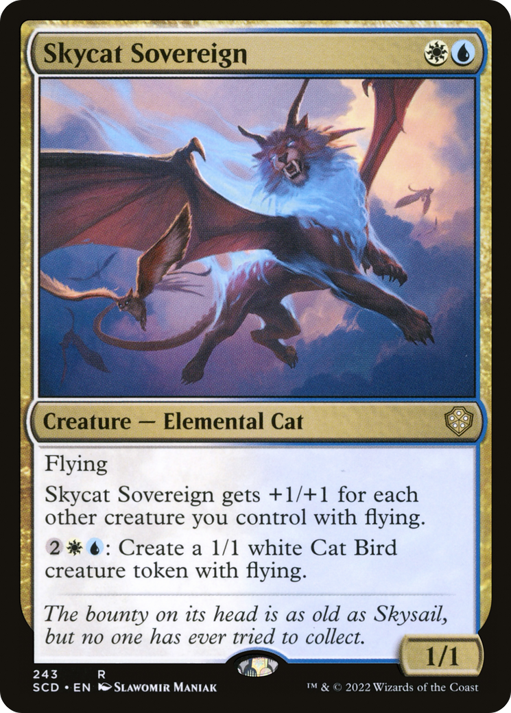 Skycat Sovereign [Starter Commander Decks] | Grognard Games