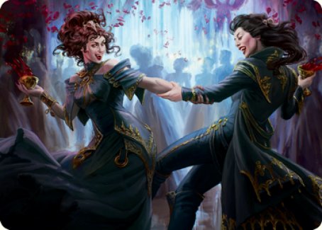 Falkenrath Celebrants 1 Art Card [Innistrad: Crimson Vow Art Series] | Grognard Games