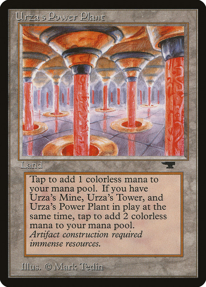 Urza's Power Plant (Red Columns) [Antiquities] | Grognard Games