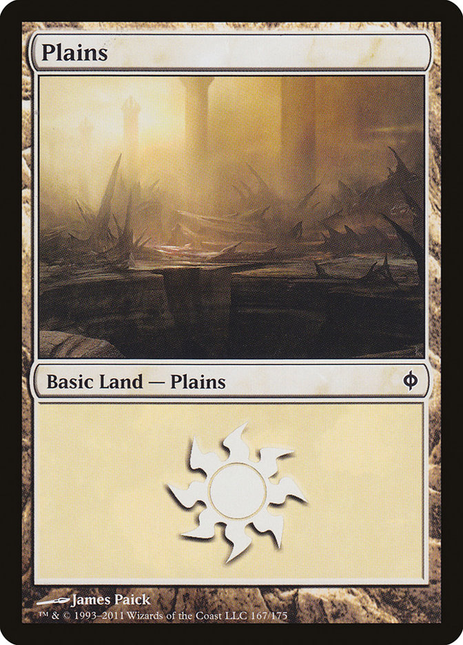 Plains (167) [New Phyrexia] | Grognard Games