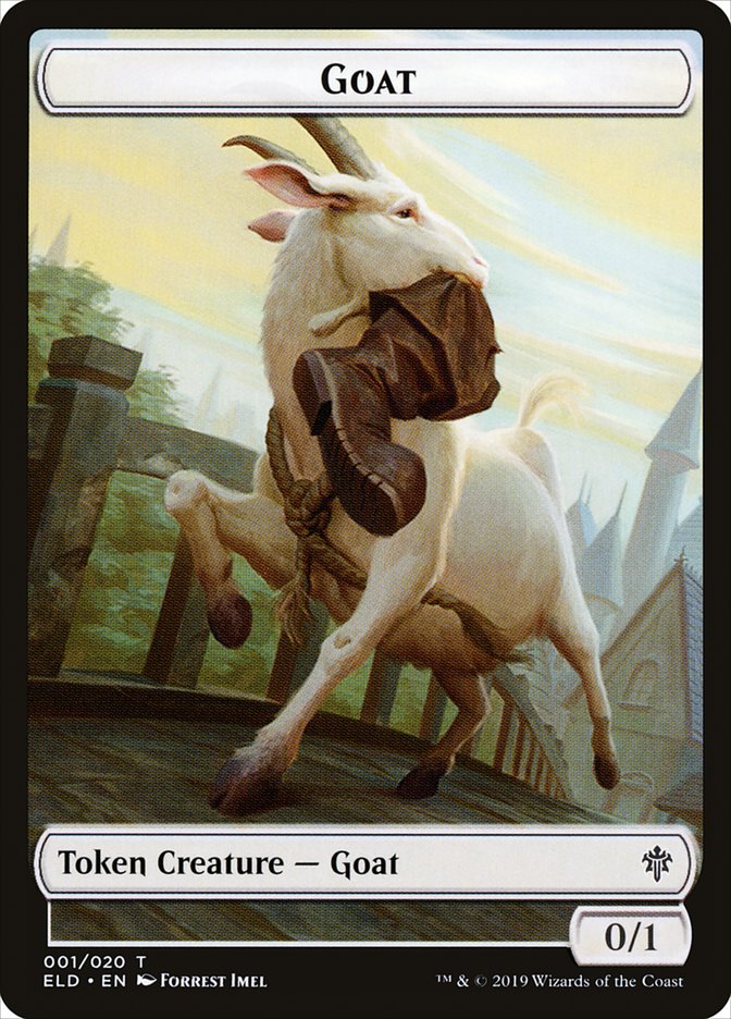 Goat [Throne of Eldraine Tokens] | Grognard Games