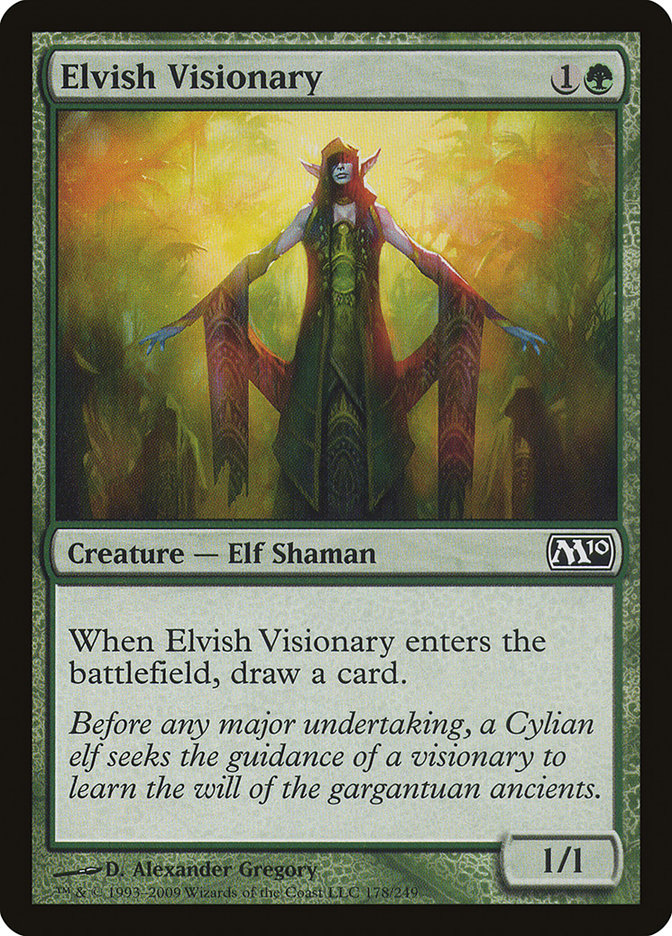 Elvish Visionary [Magic 2010] | Grognard Games