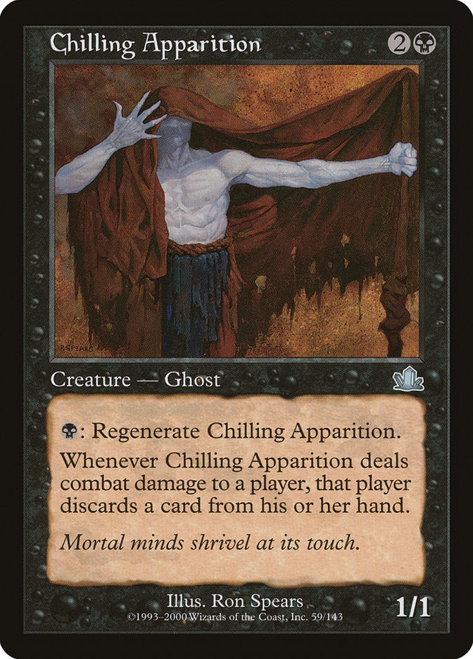 Chilling Apparition [Prophecy] | Grognard Games