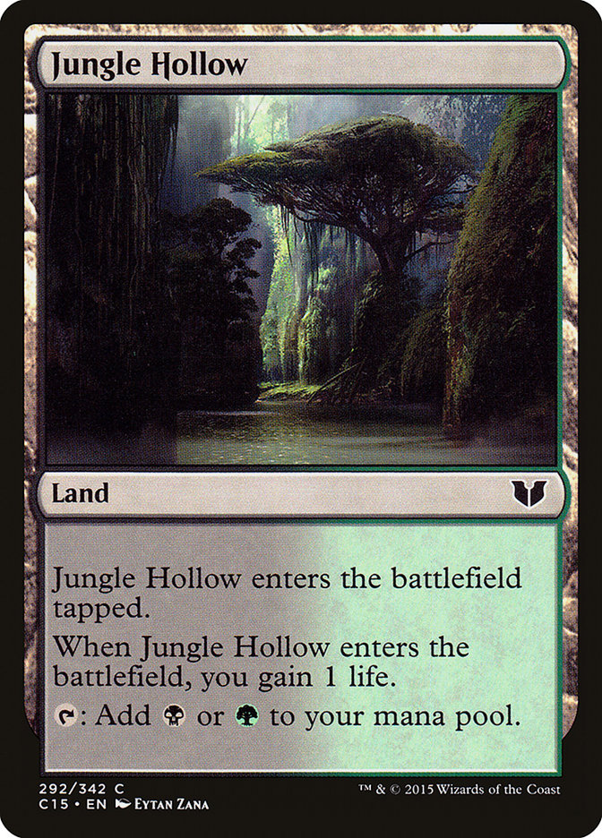 Jungle Hollow [Commander 2015] | Grognard Games