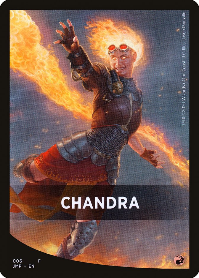 Chandra Theme Card [Jumpstart Front Cards] | Grognard Games