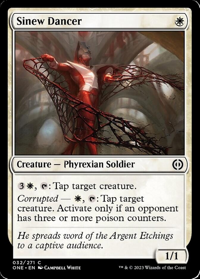 Sinew Dancer [Phyrexia: All Will Be One] | Grognard Games