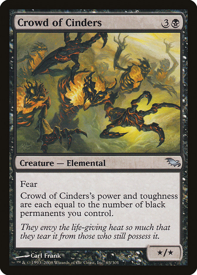 Crowd of Cinders [Shadowmoor] | Grognard Games