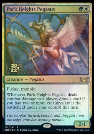 Park Heights Pegasus [Streets of New Capenna Prerelease Promos] | Grognard Games