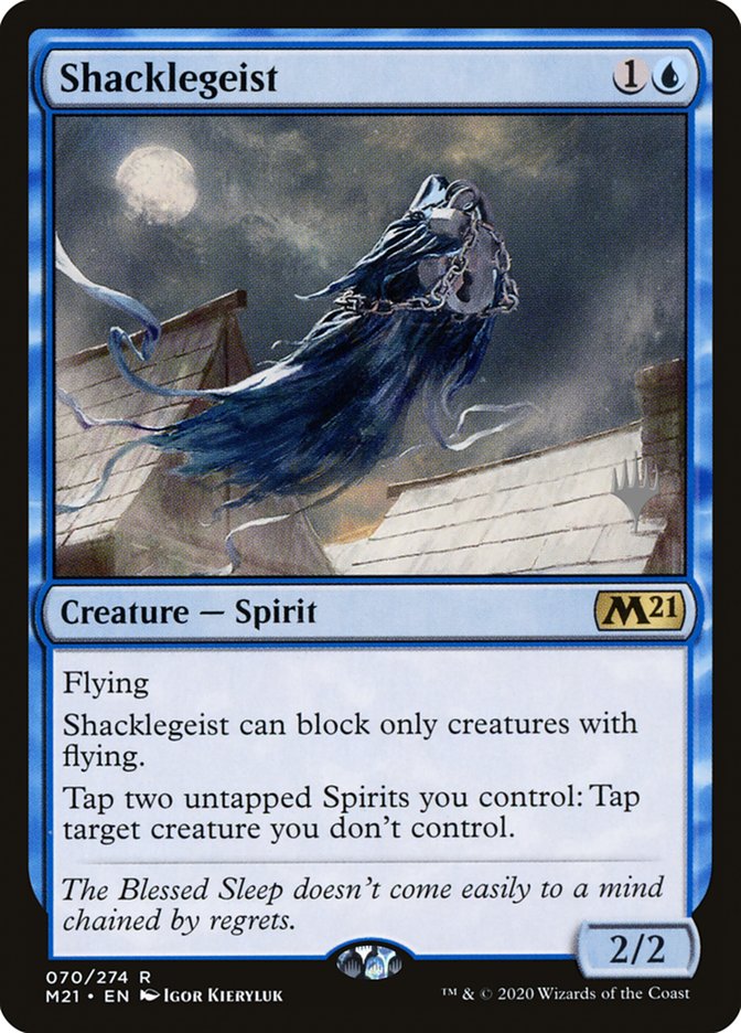 Shacklegeist (Promo Pack) [Core Set 2021 Promos] | Grognard Games