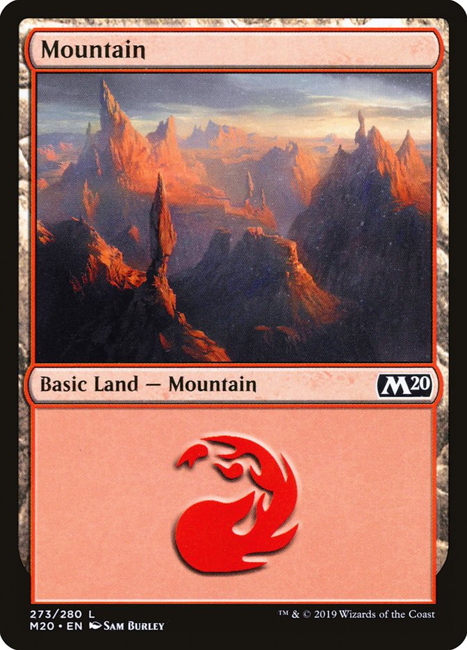 Mountain (273) [Core Set 2020] | Grognard Games