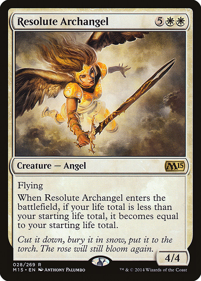 Resolute Archangel [Magic 2015] | Grognard Games