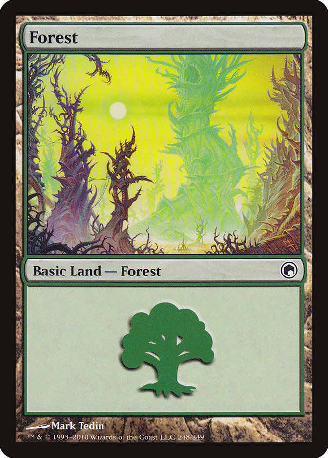 Forest (248) [Scars of Mirrodin] | Grognard Games