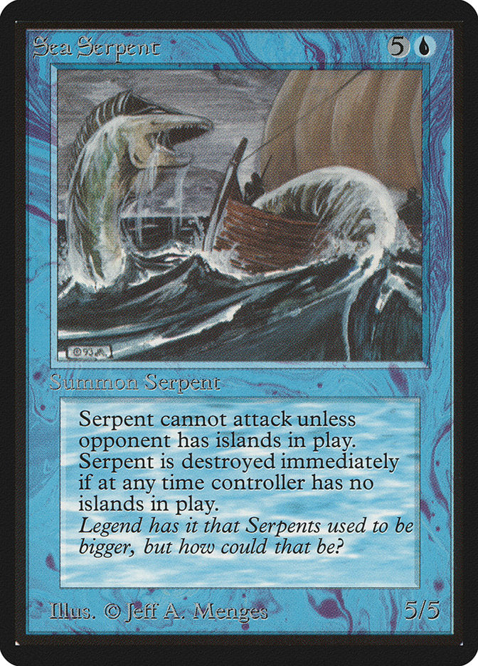 Sea Serpent [Limited Edition Beta] | Grognard Games