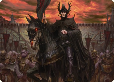 The Mouth of Sauron Art Card [The Lord of the Rings: Tales of Middle-earth Art Series] | Grognard Games