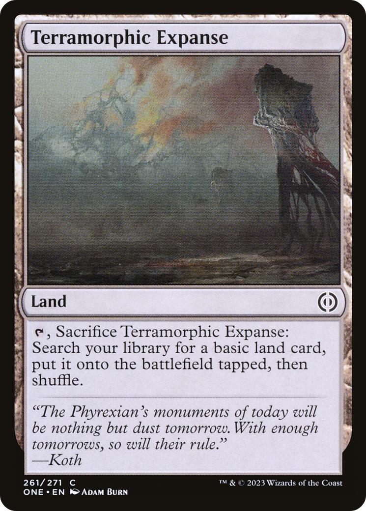 Terramorphic Expanse [Phyrexia: All Will Be One] | Grognard Games