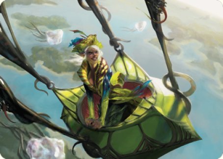 Nael, Avizoa Aeronaut Art Card [Dominaria United Art Series] | Grognard Games