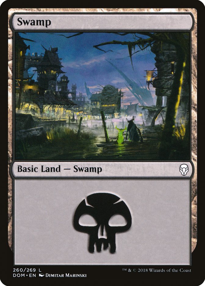 Swamp (260) [Dominaria] | Grognard Games