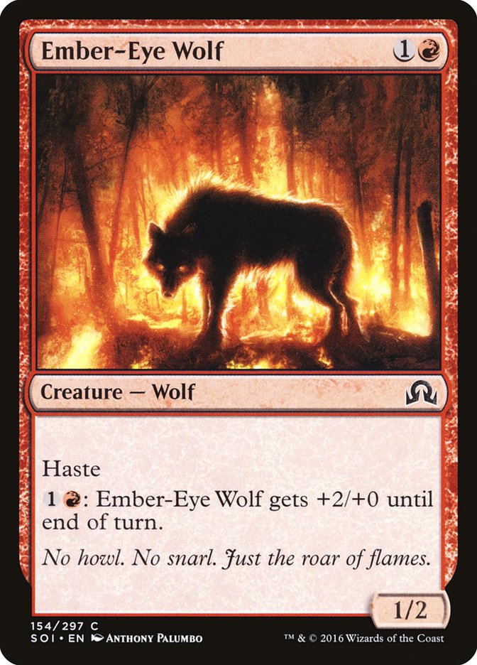 Ember-Eye Wolf [Shadows over Innistrad] | Grognard Games