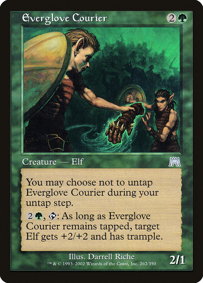 Everglove Courier [Onslaught] | Grognard Games