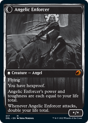Enduring Angel // Angelic Enforcer [Innistrad: Double Feature] | Grognard Games