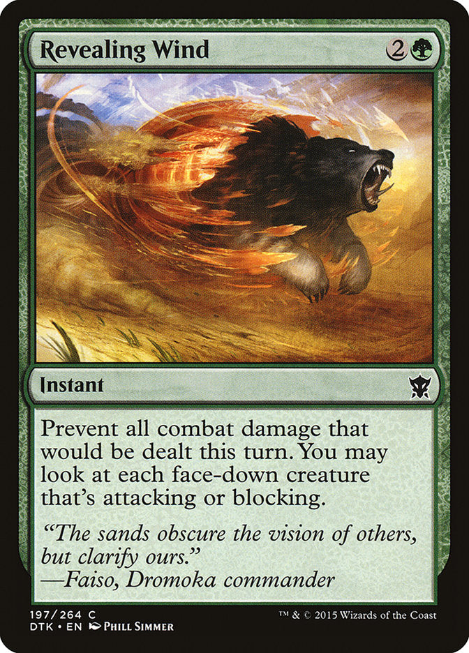 Revealing Wind [Dragons of Tarkir] | Grognard Games