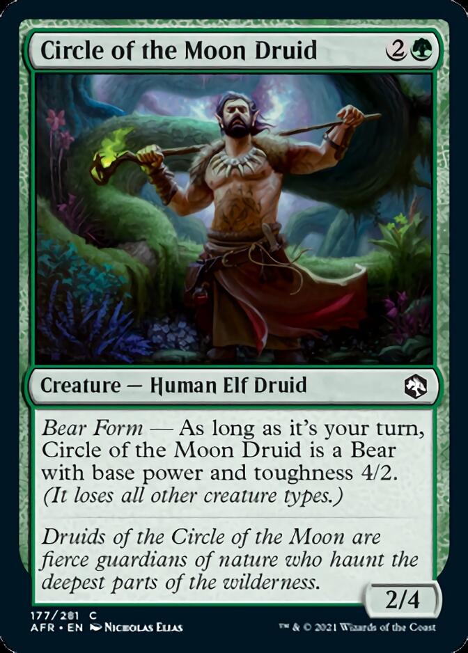Circle of the Moon Druid [Dungeons & Dragons: Adventures in the Forgotten Realms] | Grognard Games