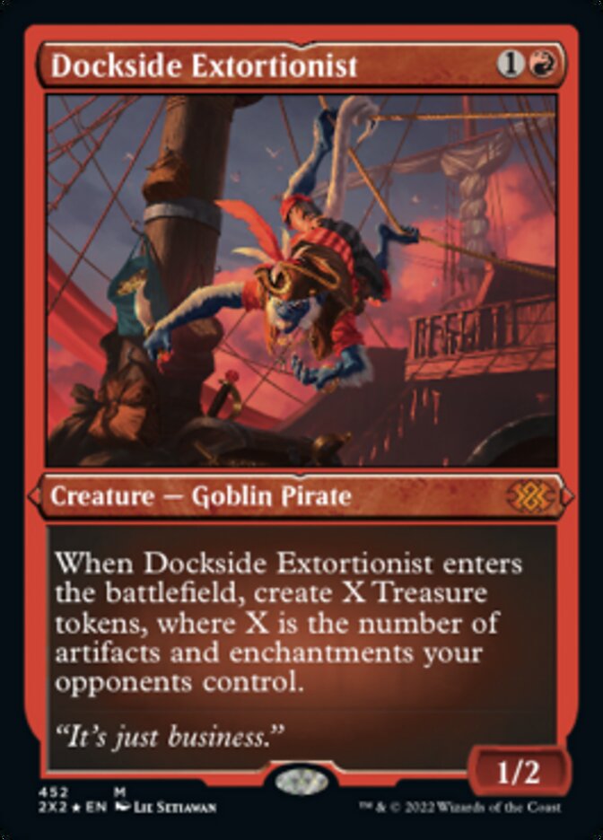 Dockside Extortionist (Foil Etched) [Double Masters 2022] | Grognard Games