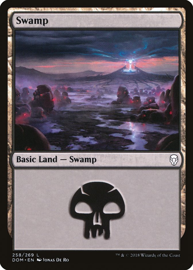 Swamp (258) [Dominaria] | Grognard Games